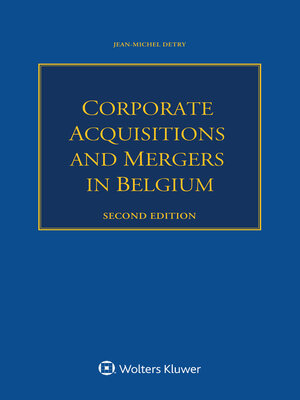 cover image of Corporate Acquisitions and Mergers in Belgium